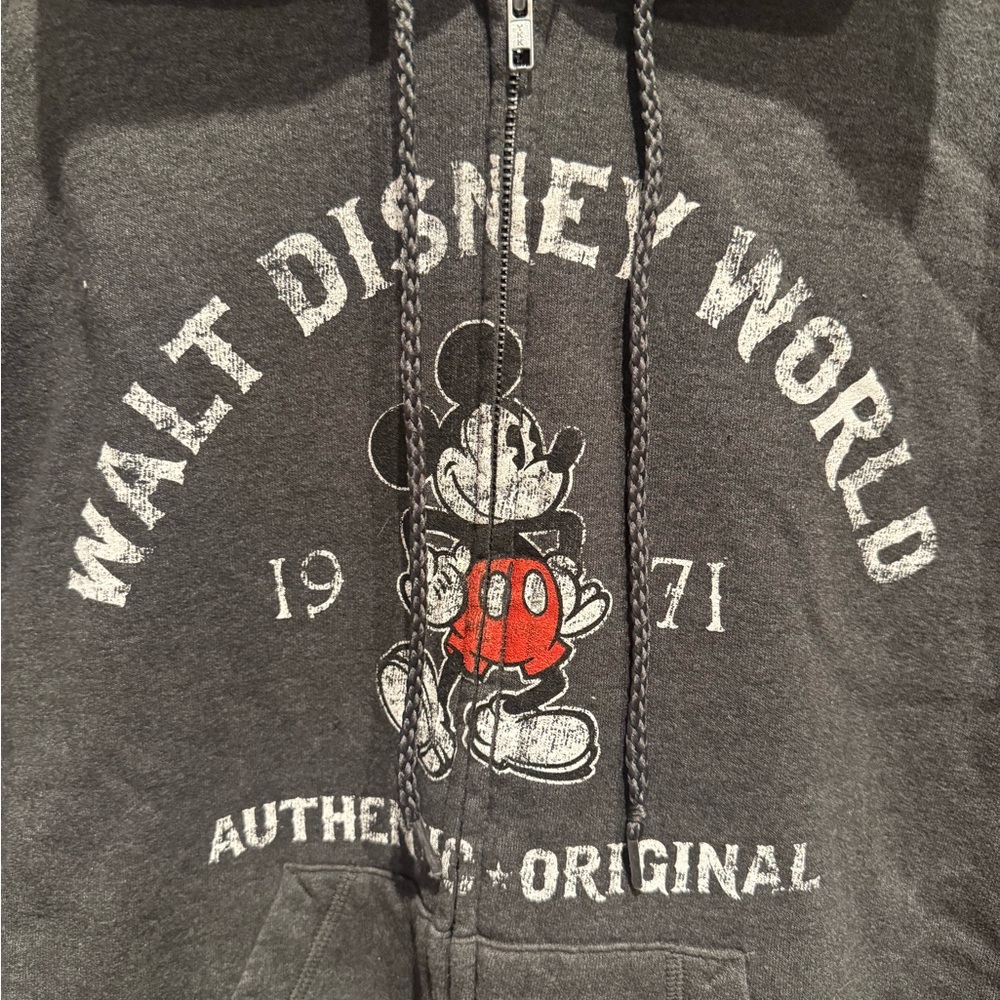 ✨ Walt Disney World Mickey Mouse Zip Hoodie ✨